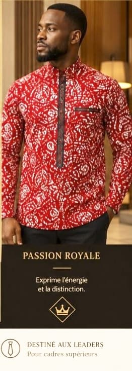 Chemise Wax Libreville